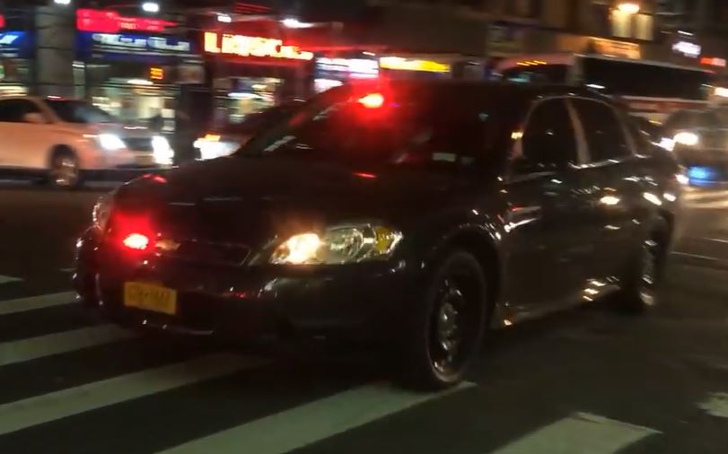 nypd便衣警车和警探执勤警车出警合集【4】
