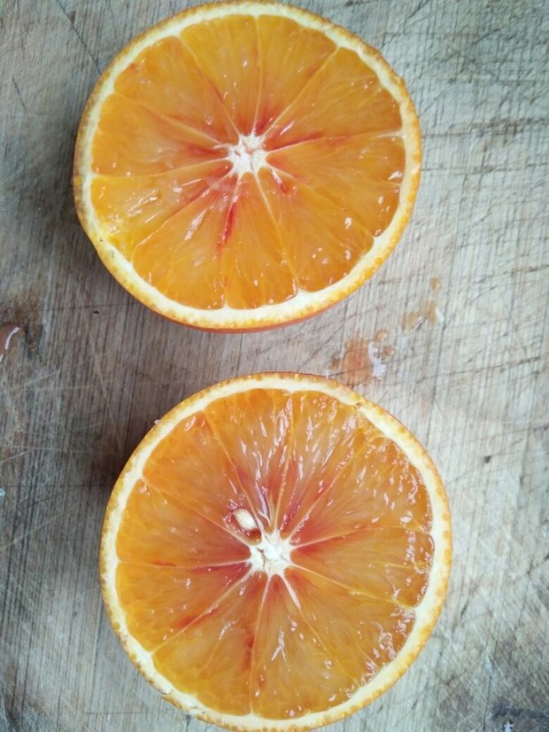 这是我在网上买的四川血橙,是不是假的,感觉很不好,而且和柠檬差不多