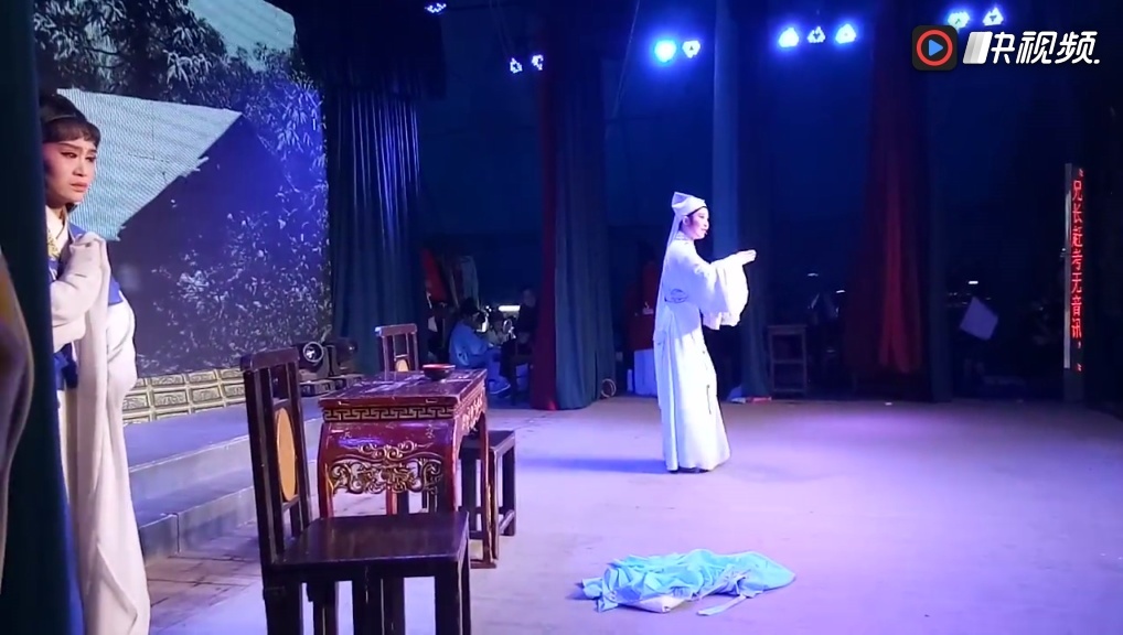 奉汤》杨爱妮 台州阿小越剧团 大年初一 西洋村 2018