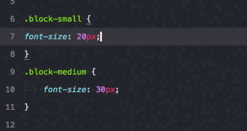 sublimetext常用快捷键技巧