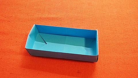 折纸盒子视频教程, 如何折长方形纸盒子