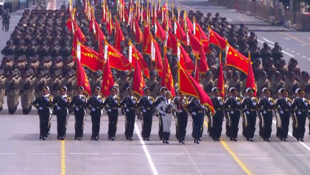 九三 大阅兵中国军人最帅的步伐,走过的是历史,走出的是气势!