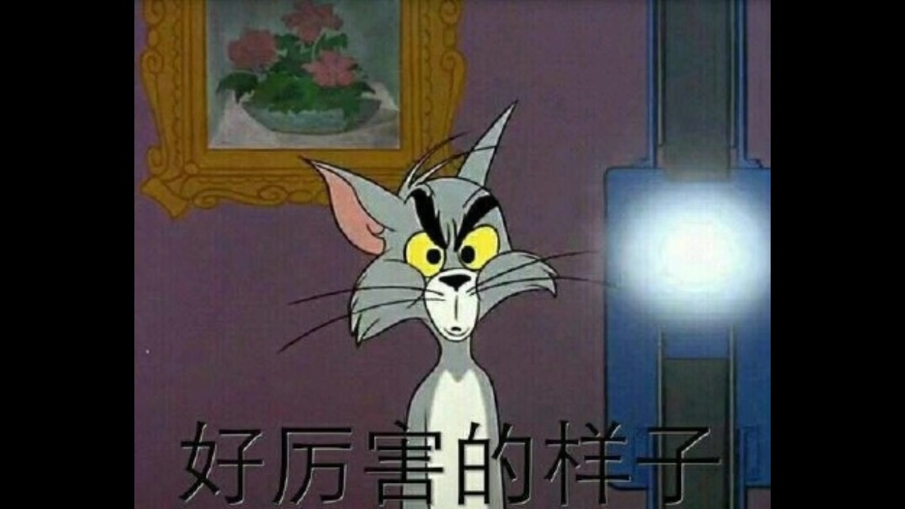 搞笑表情包:猫和老鼠之 tom猫表情包