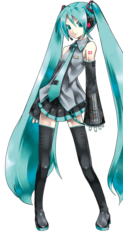 初音未来公式服的经典动作