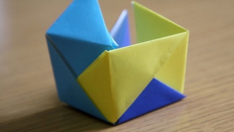 超好玩的纸魔方创意折纸,和宝宝一起学起来!