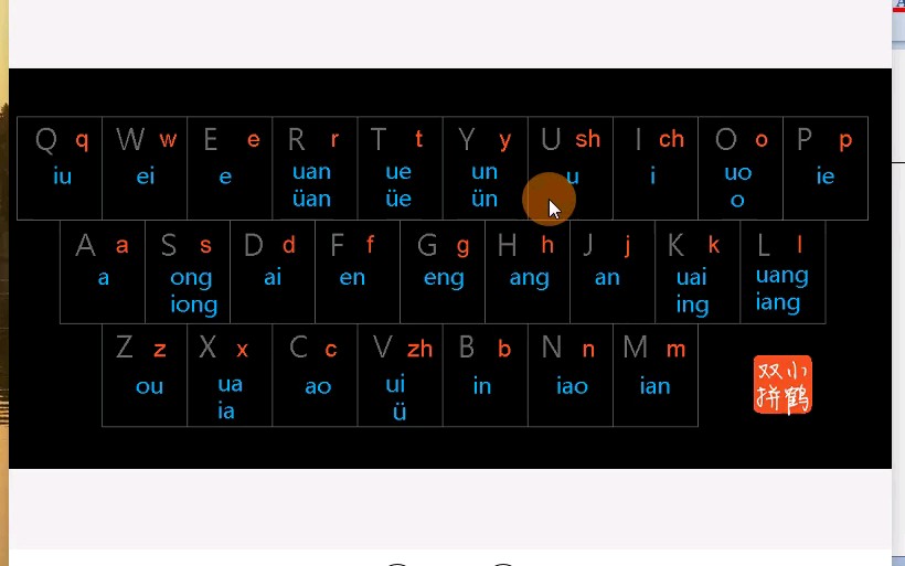 十五分钟入门小鹤双 拼输入法