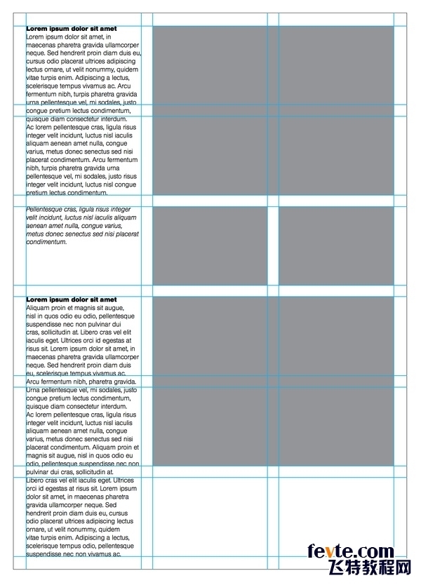 网格在ai排版中的妙用