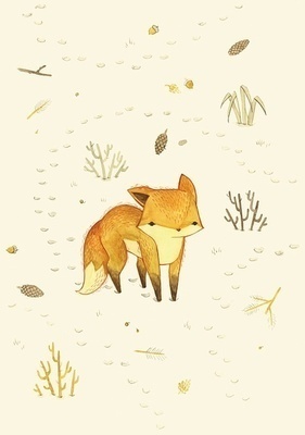 小王子里的小狐狸怎么画