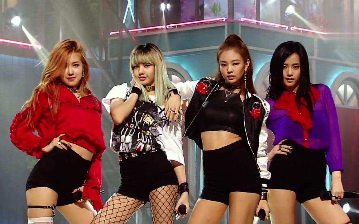 blackpink -whistle   boombayah - sbs人气歌谣