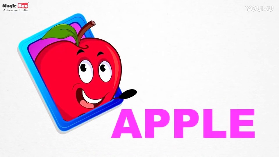 小朋友学英语 (1) 水果 fruits - pre school - learn english words