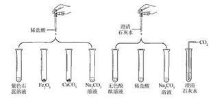 na2co3 cacl2=caco3 2nacl(1)若实验后某试管中为黄色溶液,则该试管