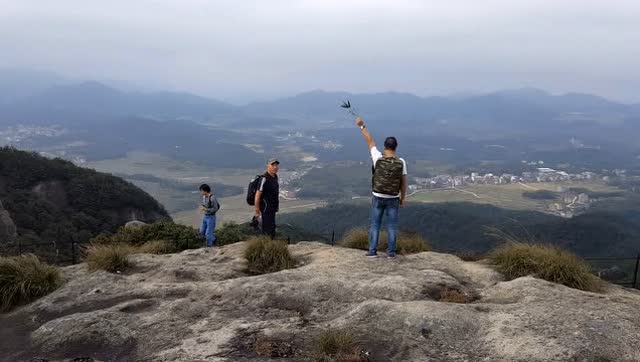 仙游县四大美景之一钟山镇的麦斜岩02航拍