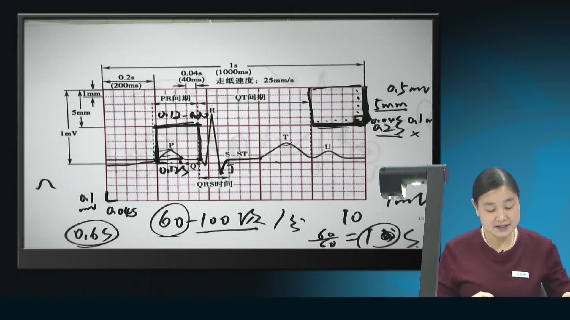文都医学名师专题示范课(四)心电图测量
