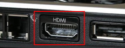 1,首先hdmi接口先连接到电脑(注意:最好是在关机的状态下,不关机态状