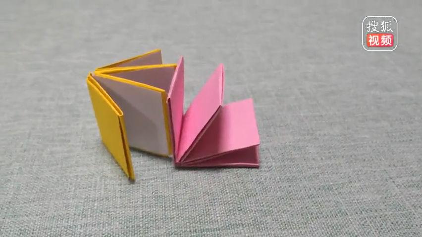 儿童折纸大全:可爱的迷你小书本折纸,小便签本手工制作-寻找慢生活
