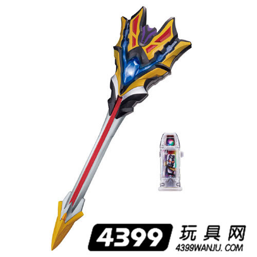 捷德奥特曼尊皇形态的武器是王者之剑,也叫王者圣剑.