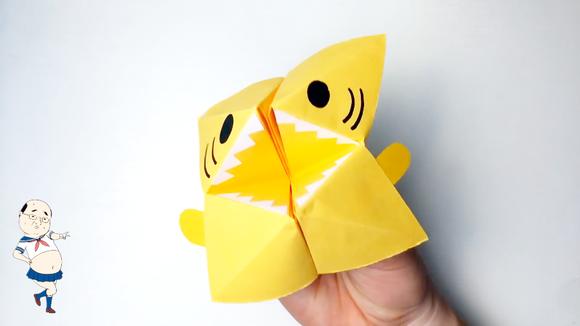 视频:创意折纸手工diy小老虎,手残宝宝一看就会,一做就废!