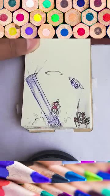 牛人自制手翻画,路飞vs卡二,四档形态任意切换帅爆了!