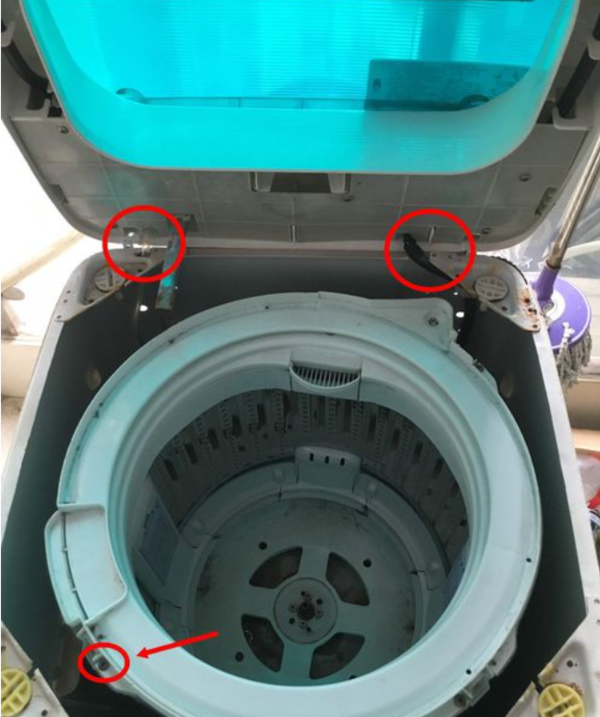 小天鹅洗衣机xqb42-878怎样把内筒拆下来?
