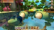 迷你世界竹林桃林熊猫生存记ep112-纯白教你超萌灯笼鱼怎么养喔!