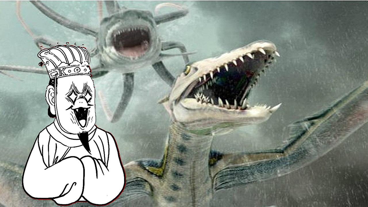 一分钟看完《狂鲨大战翼龙》史诗级特效烂片