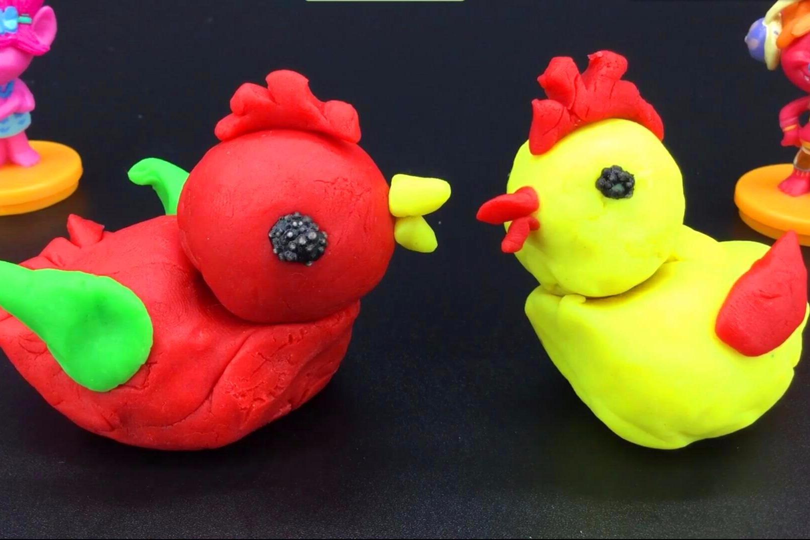 视频: 魔发精灵彩泥粘土制作可爱小鸡