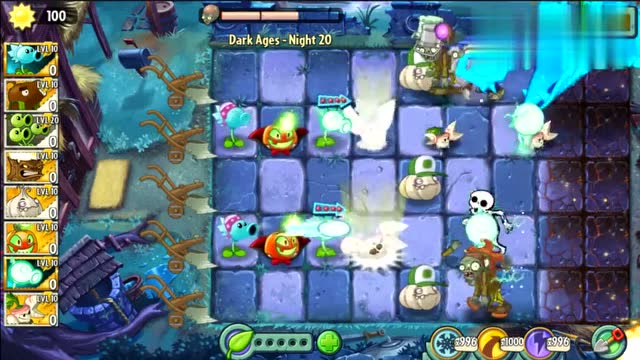 植物大战僵尸2玩具 游戏:旋转的五角星,这也太厉害了
