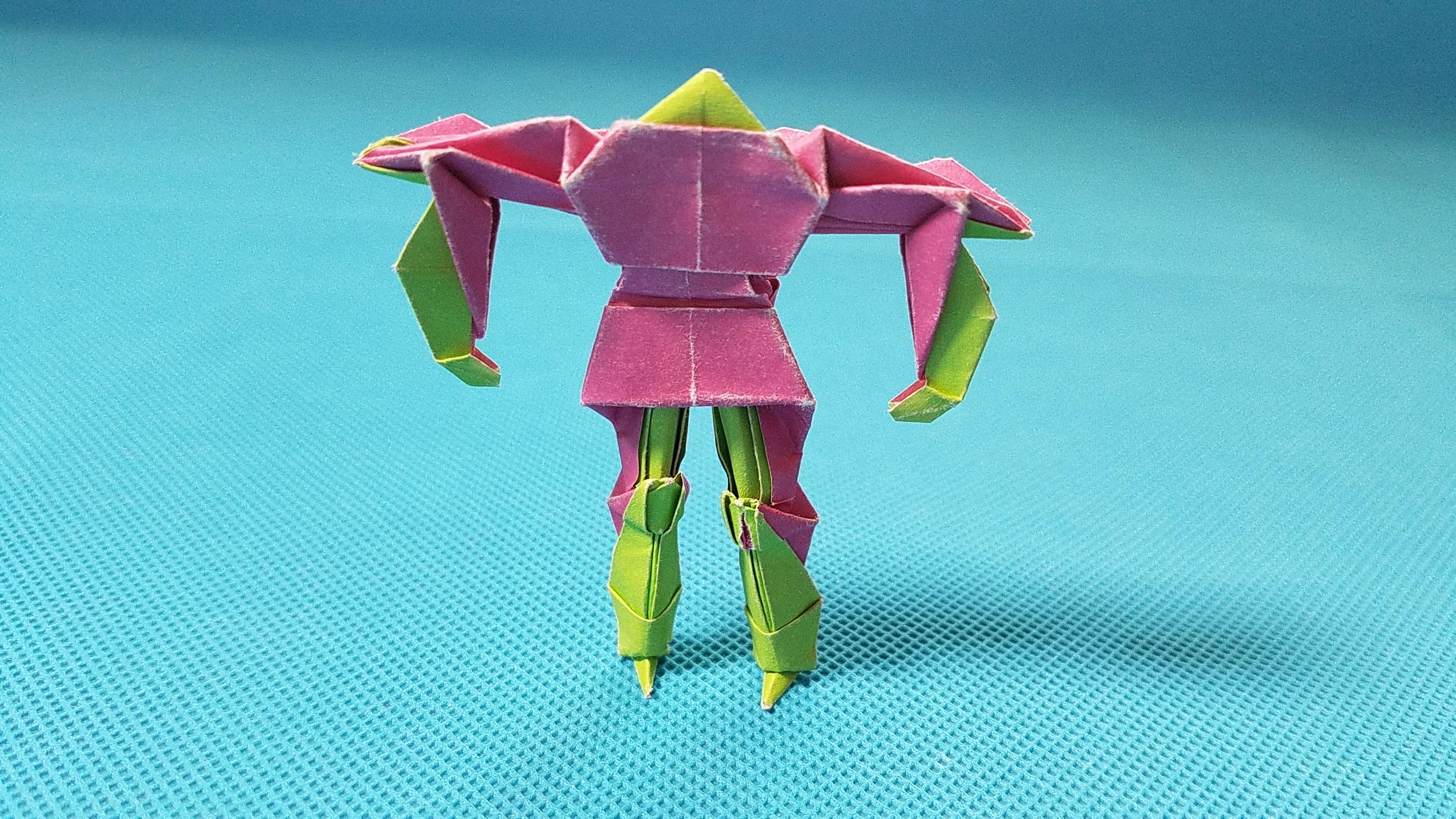 折纸王子教你 折纸变形金刚 机器人3-2