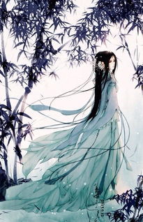 请问,谁有类似这种古风的女子背影图?要高清的,我当头像.谢谢