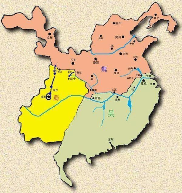 三国时期三国的领土在当今中国的哪里