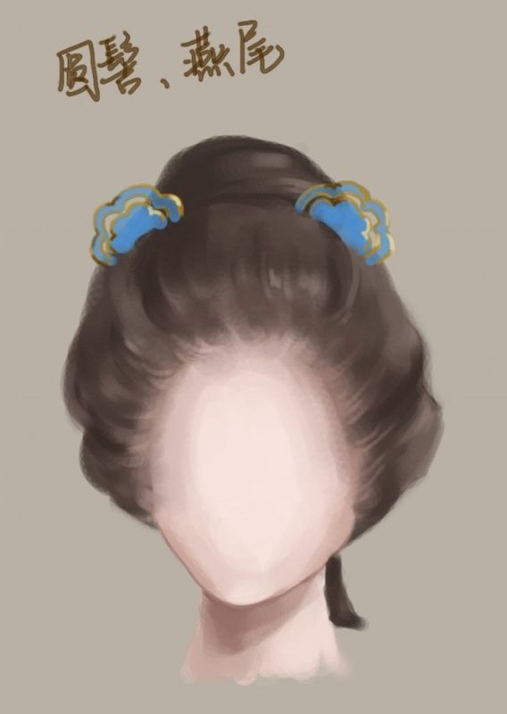 有没有古代女子的发髻图?最好是有描述的,谢谢!