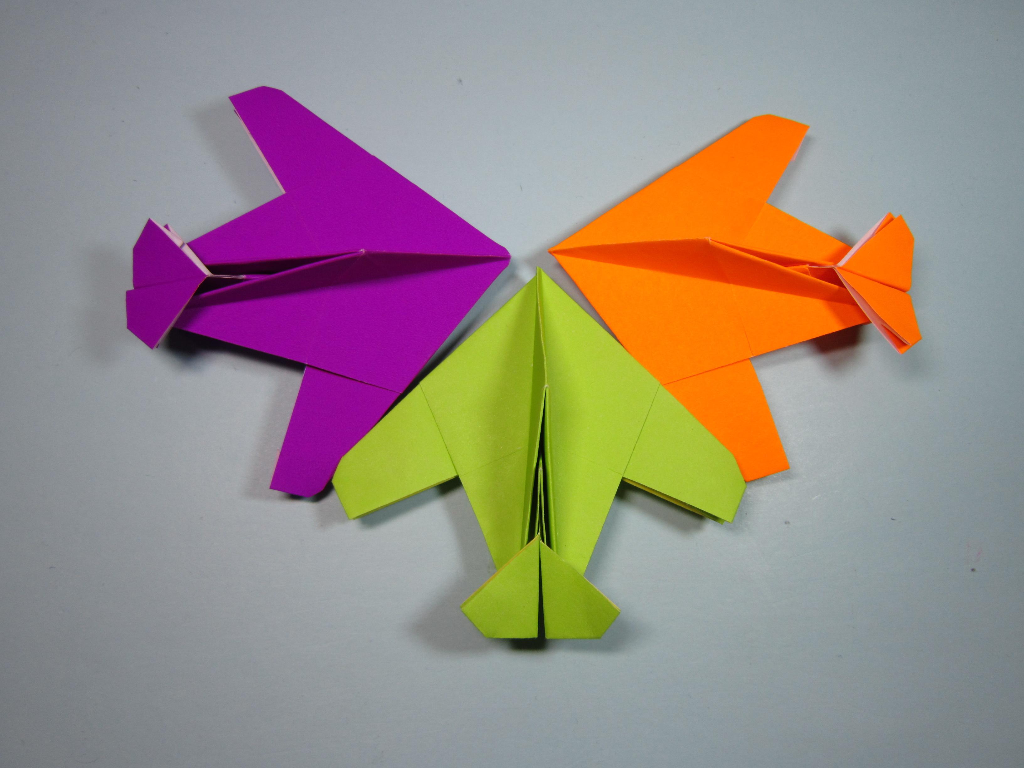 一张正方形纸折一个漂亮的纸飞机,手工折纸飞机大全