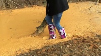 小屁同学吧—在深泥中,我应该走多高的雨靴?