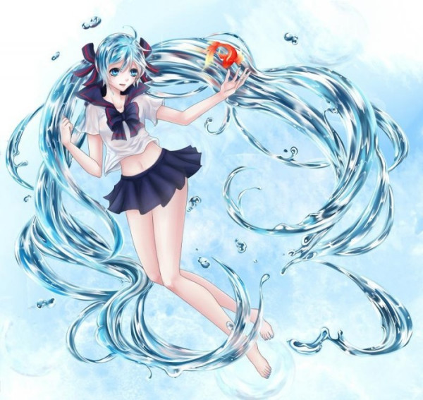 求初音图片,樱初音,雪初音,荷初音,水初音,和冰初音