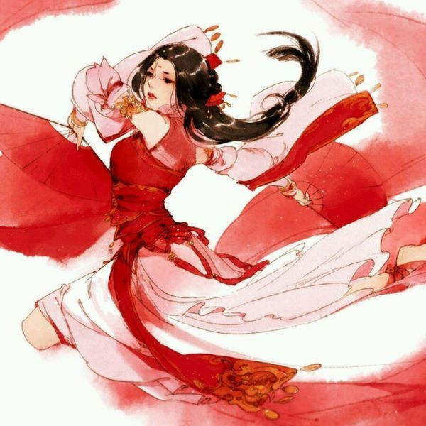 求一些 红色的古装头像