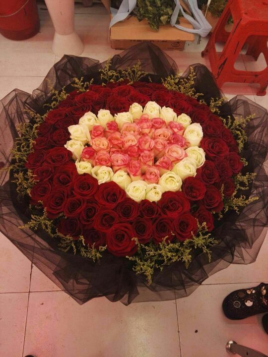 男朋友送了一束99朵的玫瑰花鲜花 怎么样保存才可以存活长久一些 可以