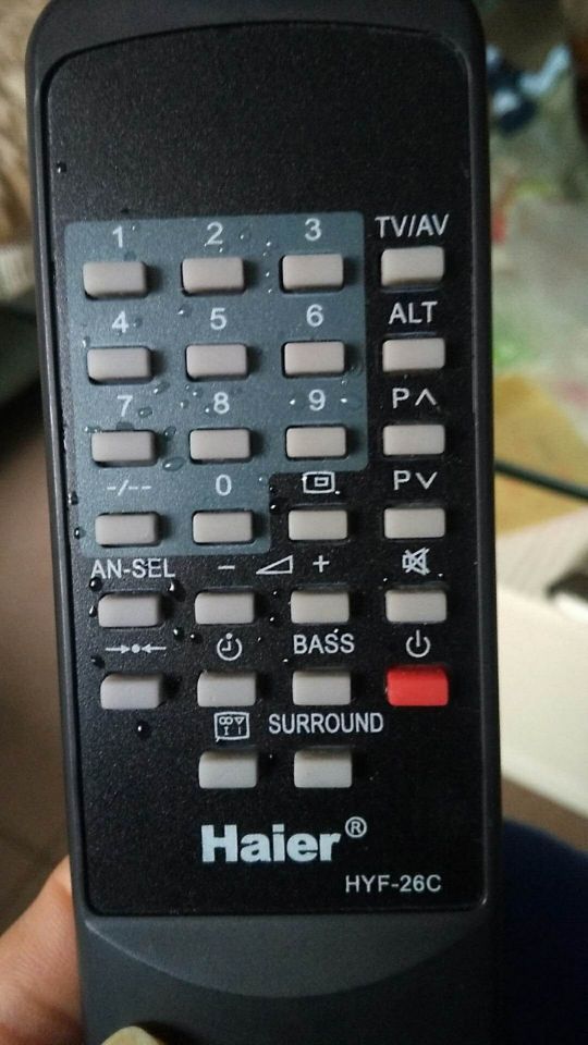 海尔电视遥控器哪个是确认键