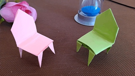 教你折一把椅子, 创意折纸秀艺术, 折纸大全图解, 简单又好玩的纸艺