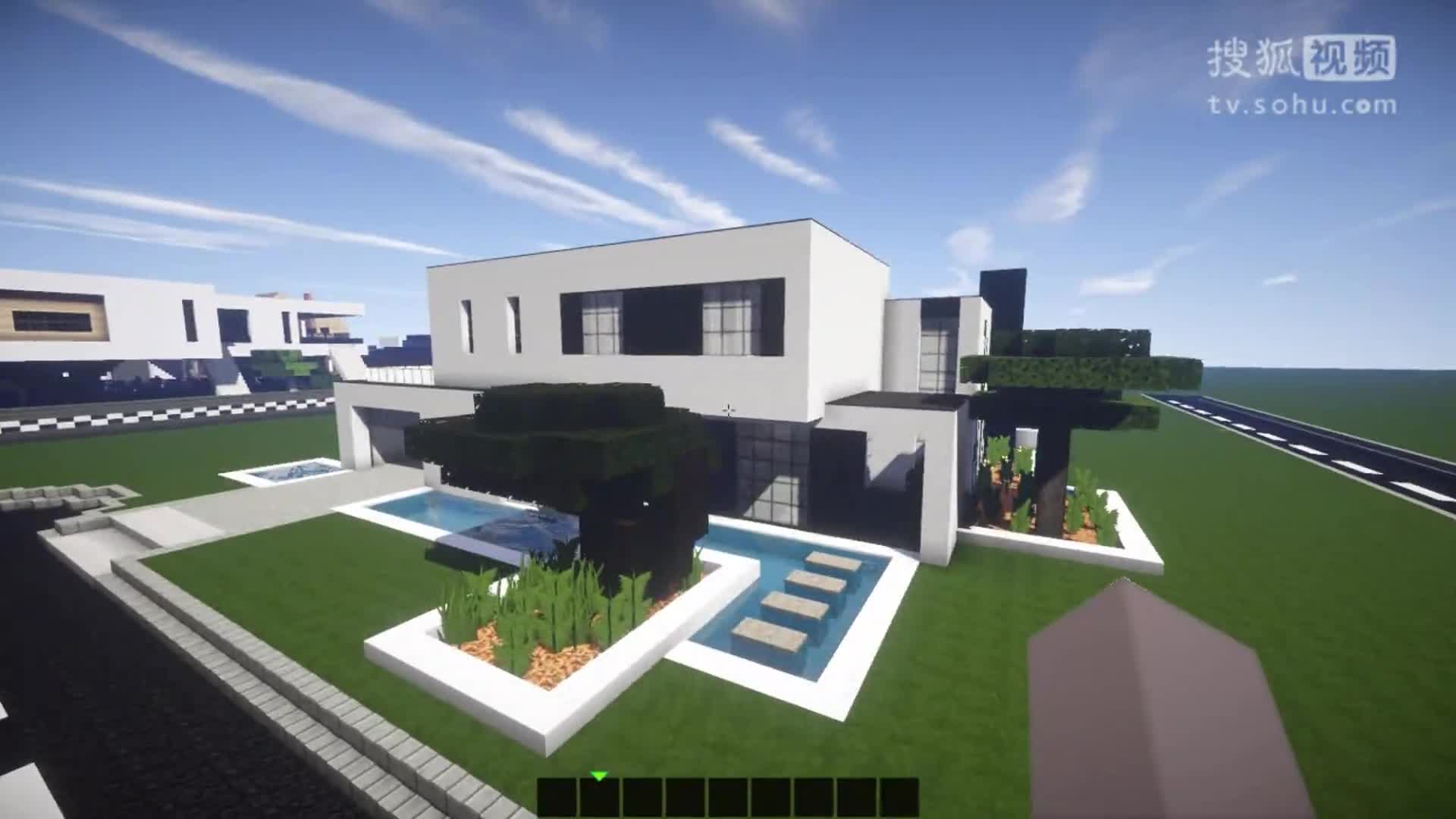 【我的别墅开盘详解】世界建筑黑白【展示别墅】-minecraft展示建筑泉州视频禁欲图片