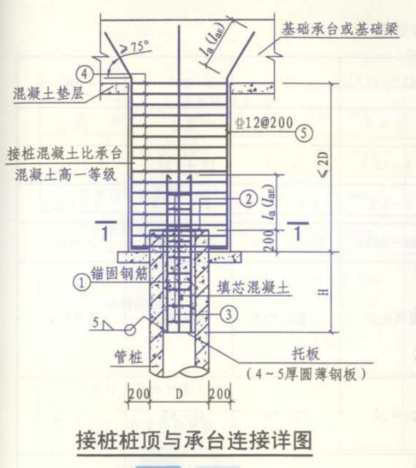 可以接桩的 管桩可以参考10g409图集