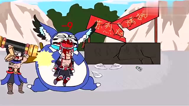 王者荣耀搞笑动画:曹操,虞姬和夏侯惇竟偷苏烈木棒去做船!