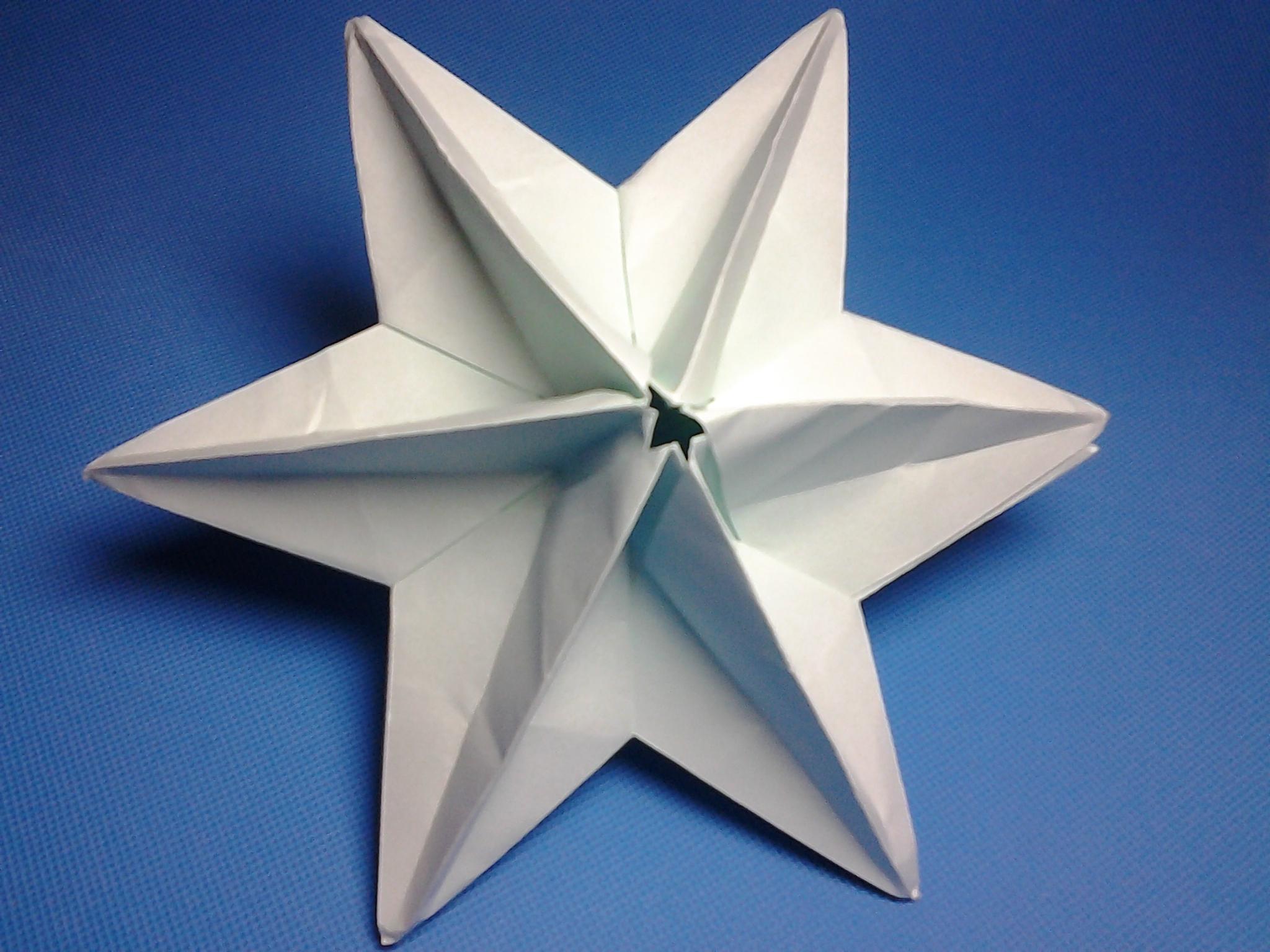 折纸王子教你折立体星星圣诞节折纸星星