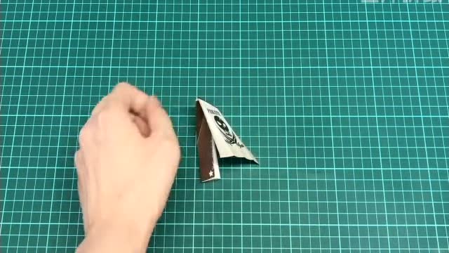 童洋折纸 海盗船 折法教程