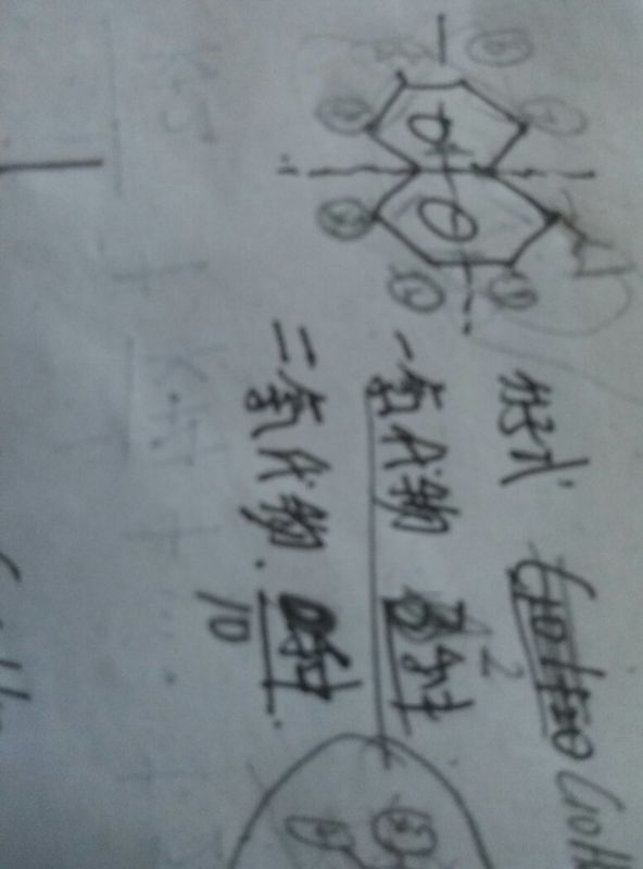 高中有机化学中如何判断苯的同系物上的二氯代物.例如