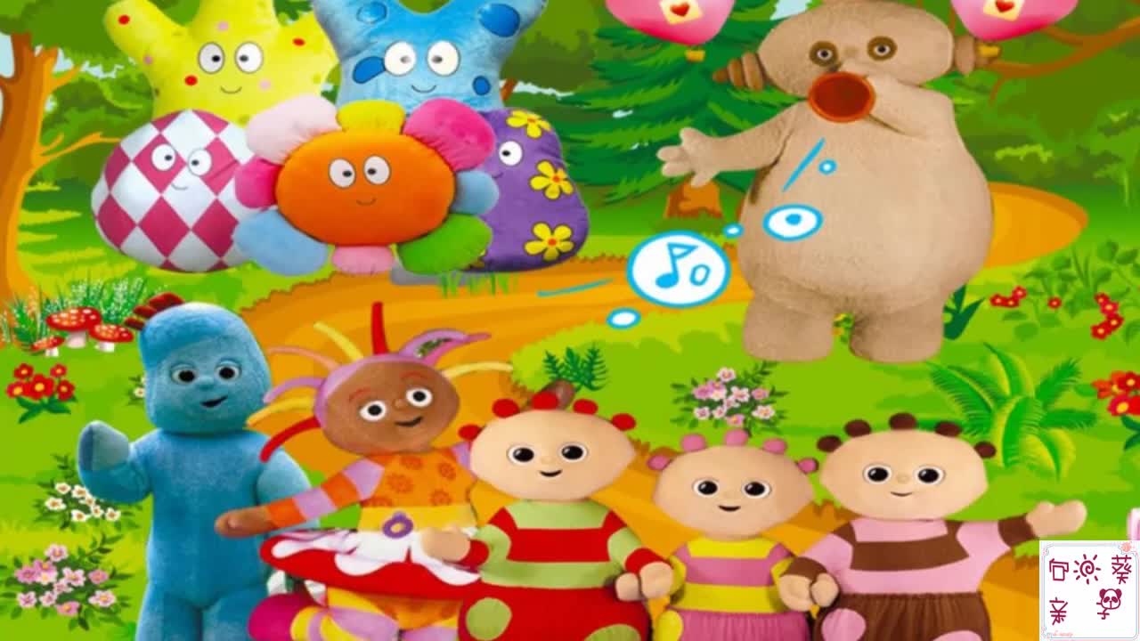 天线宝宝 海绵宝宝 花园宝宝 亲子玩具视频--从橡皮头开始的故事4