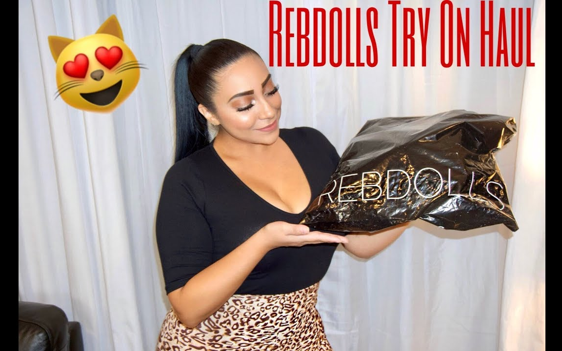 【nancy hernandez】rebdolls try on haul with  lusciousnancy