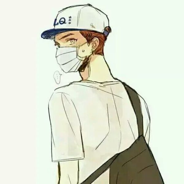 戴口罩的男生二次元的.越多越好