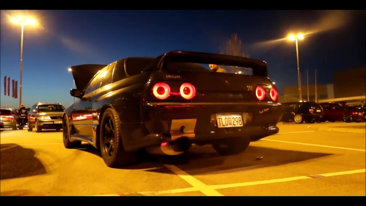 [战神怒吼】gtr声浪skyline 2 step flames (r32 r33 r34)