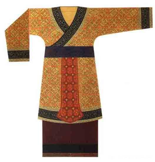 男子衣服在古代的一字称呼(最好拼音中带an)