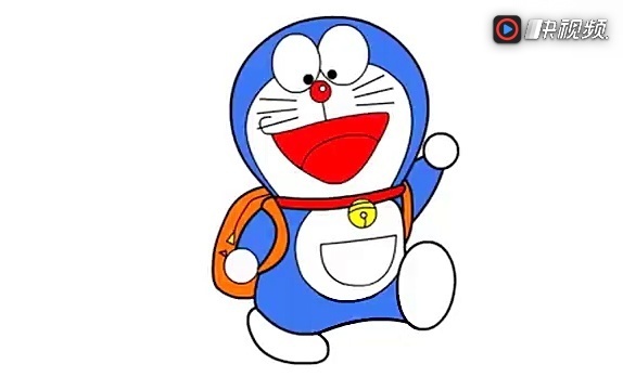 【xiao白鹭】儿童卡通简笔画 哆啦a梦简笔画 儿童幼儿卡通画 简笔画